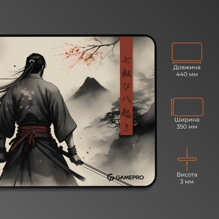 Коврик для мышки GamePro Speed/Control Gray (MP145GS) изображение 4