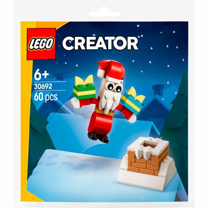 Конструктор LEGO recruitment Creator Рождественские забавы с дымоходом с Сантой (30692)