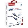 Дата кабель USB-C to Lightning 1.2m 27W PD FletchLink-CI blue Promate (fletchlink-ci.blue) зображення 2