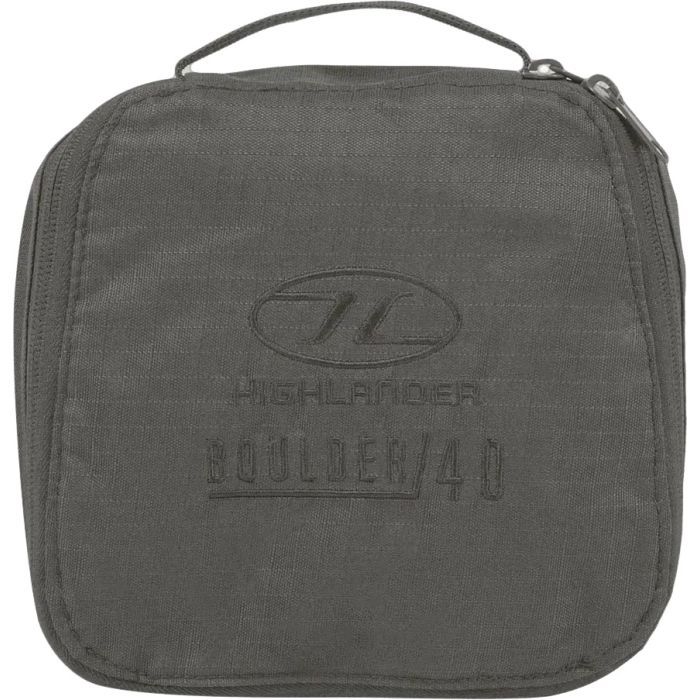 Сумка дорожная Highlander Boulder Holdall 40L Black (RUC269-BK) (931685) изображение 3