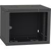 Шафа настінна Ipcom 12U 19" 600x600 RAL9005 (СН-12U-06-06-ДС-1)
