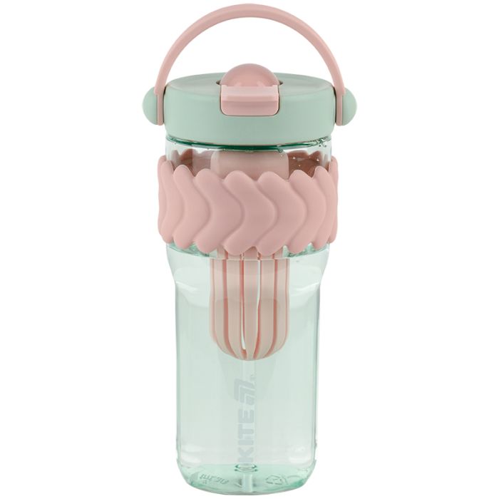 Бутылка для воды Kite 900 мл м'ятно-рожевий (K25-1231-3)