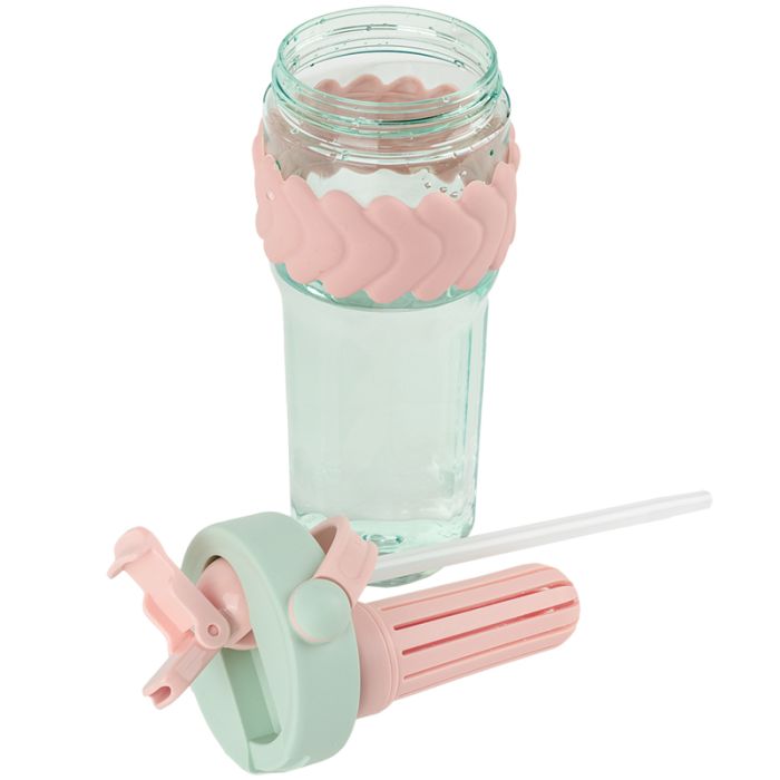 Бутылка для воды Kite 900 мл м'ятно-рожевий (K25-1231-3) изображение 4