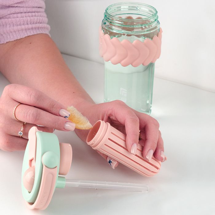 Бутылка для воды Kite 900 мл м'ятно-рожевий (K25-1231-3) изображение 6