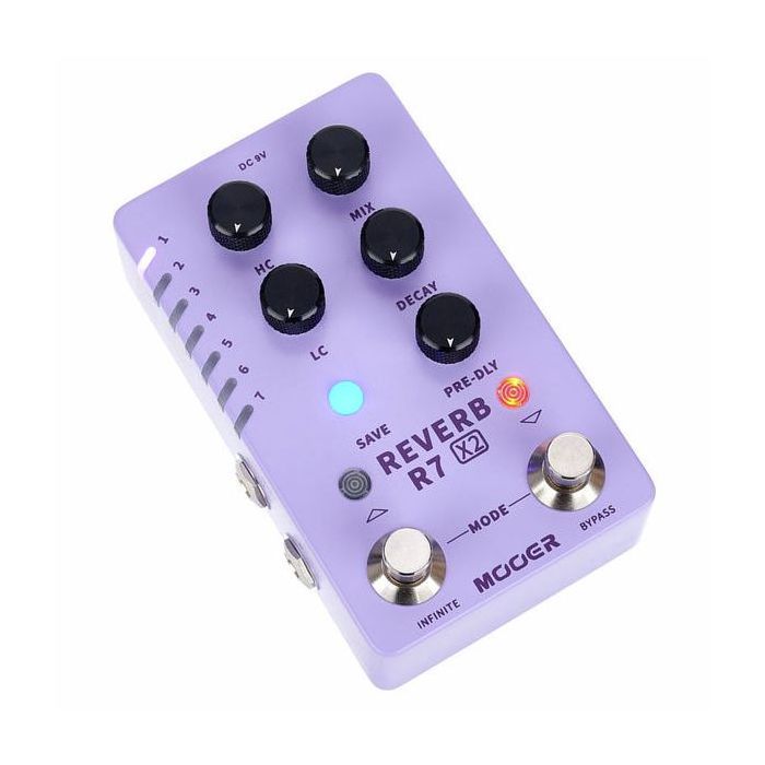 Педаль ефектів Mooer R7 X2 Reverb зображення 2