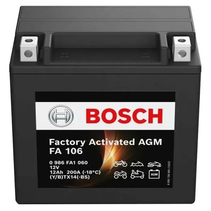 Акумулятор автомобільний Bosch 0 986 FA1 060