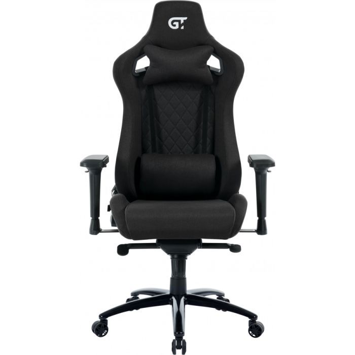Кресло игровое GT Racer X-0716 Black (X-0716 Fabric Black) изображение 2