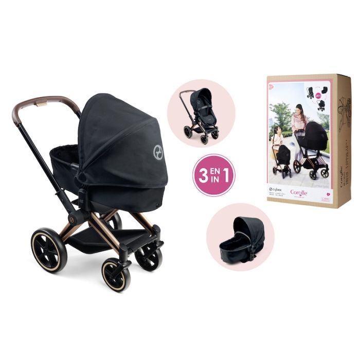 ᐈ Купить коляску для кукол Corolle Corolle 3 в 1 Cybex Priam зі