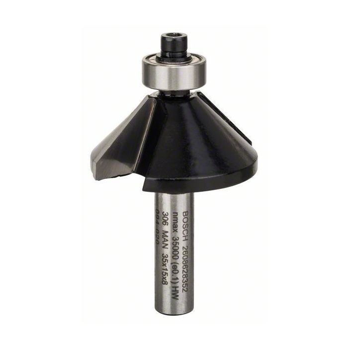 Фреза Bosch Professional фасонна, Std, S8, D11, L15 45° (2.608.628.352) зображення 2
