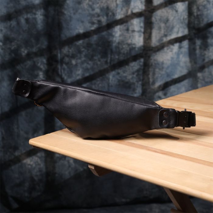 Сумка Shvigel З натуральної шкіри Чорна (23134) зображення 10