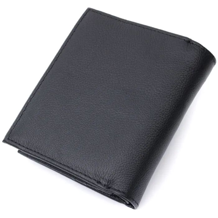 Гаманець ST Leather З натуральної шкіри Чорний (22711) зображення 2
