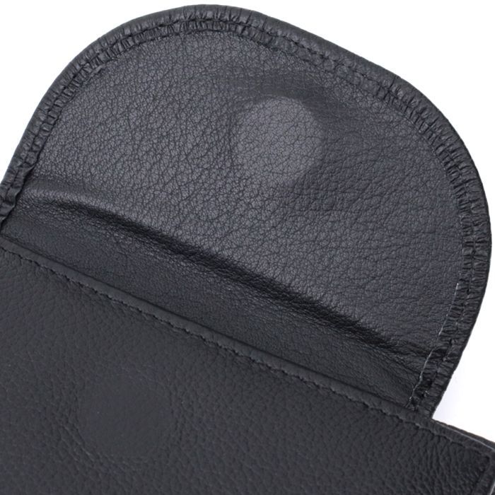 Гаманець ST Leather З натуральної шкіри Чорний (22711) зображення 6