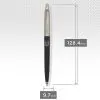 Ручка шариковая Parker JOTTER 17 Originals UKRAINE Black CT BP Трезубец-ласточка (15632_T1230u) изображение 2