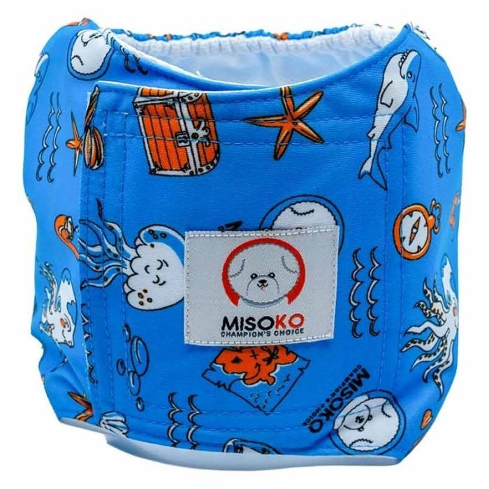 Подгузники для животных MISOKO&CO многоразовые для кобелей, M 3 шт. Вояж (HAINMSK63976RIN) изображение 4