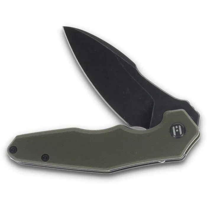 Нож Hightron Mini Ventura, D2, G10, зелений, сталевий stonewash клинок (HK05GRNS) изображение 4