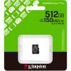 Карта памяти Kingston 512GB microSDXC class 10 UHS-I U3 V30 A1 Canvas Select Plus (SDCS3/512GBSP) изображение 3