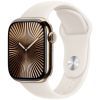 Ремешок для смарт-часов Apple 42mm Starlight Sport Band - S/M (MXLL3ZM/A) изображение 3