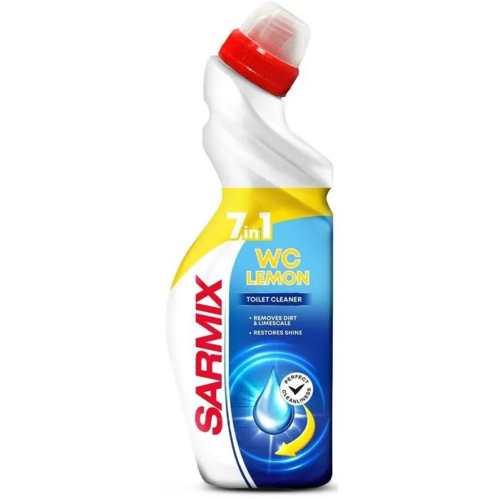 Засіб для чищення унітазу Sarmix Лимон 750 мл (4820268103888) > ціни в Києві та Україні Засіб для чищення унітазу Sarmix Лимон 750 мл (4820268103888)
