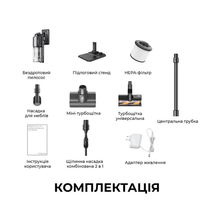 Пилосос Dreame R20 Ultra (VRV57F-1) зображення 2