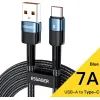 Дата кабель USB 2.0 AM to USB-C 2.0m 7A blue Essager (EXCT-XCA03)