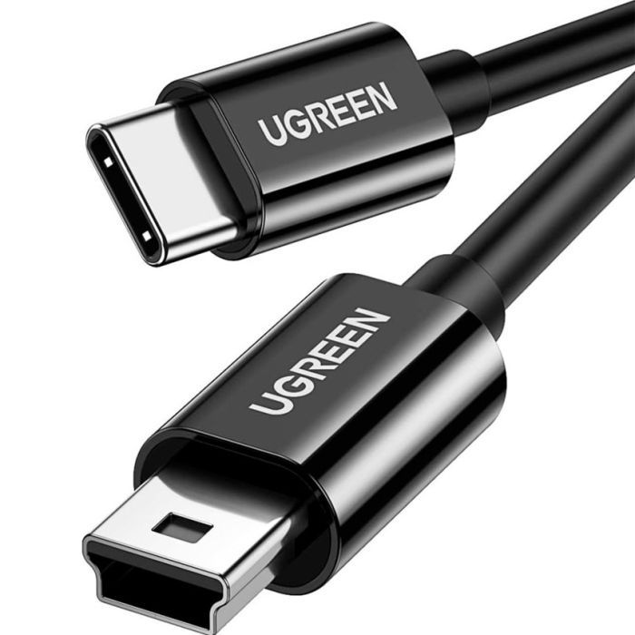 Дата кабель USB-C 2.0 AM to Mini 5P 1.0m US242 black Ugreen (50445) зображення 3