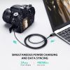 Дата кабель USB-C 2.0 AM to Mini 5P 1.0m US242 black Ugreen (50445) зображення 5