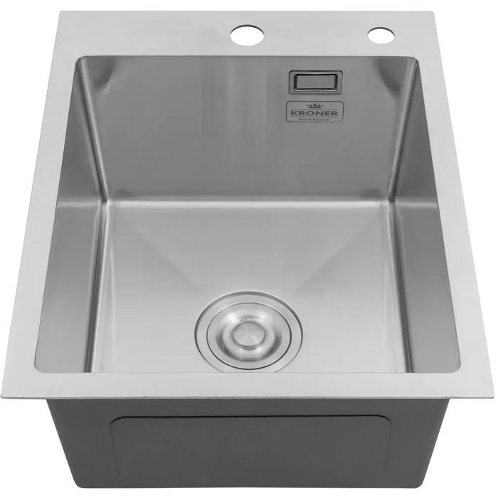 Мойка кухонная Kroner Geburstet-4050HM (CV029164) изображение 3