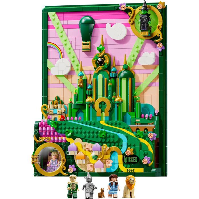 Конструктор LEGO Wicked Эмеральд-сити Настенный декор (75685) > цены в Киеве и Украине Конструктор LEGO Wicked Эмеральд-сити Настенный декор (75685)