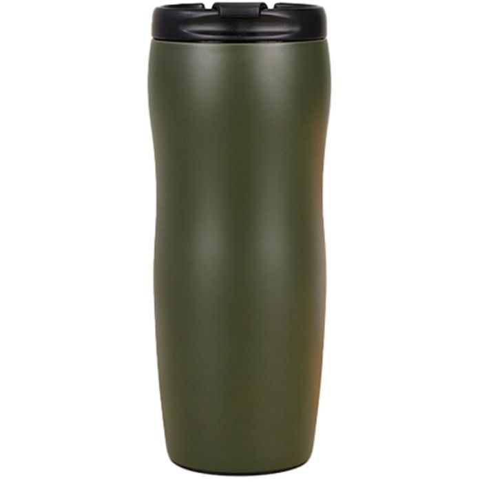 Термокружка Merlion 500 мл з відкидною кришкою, зелена (Mug-500Green)