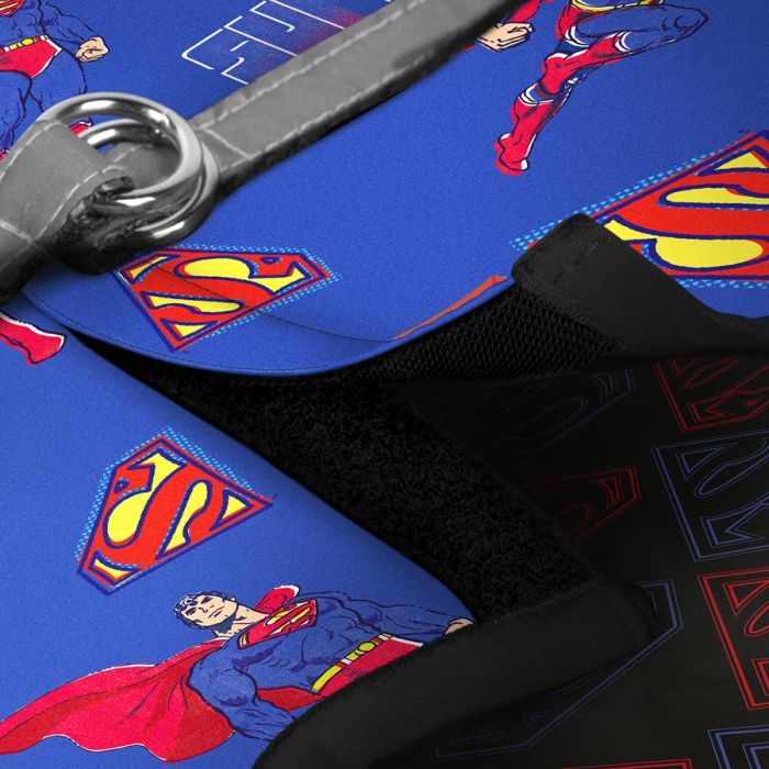 Шлей для собак WAUDOG Clothes мягкая с QR адресником "Сила Супермена" S1 (227-1079) изображение 3