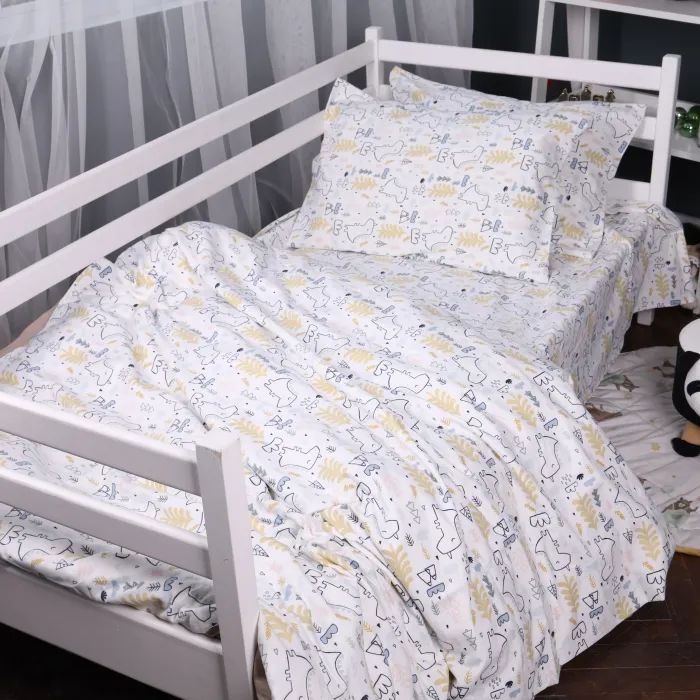 Постельное белье MirSon 011 Dino Фланель 160x220 Полуторный Евро (2200009654589)