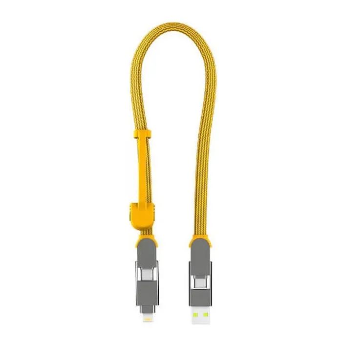 Дата кабель 6in1 inCharge XL 2.0m yellow Rolling Square (XLM03R)