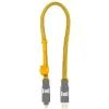 Дата кабель 6in1 inCharge XL 0.3m yellow Rolling Square (XLS03R)