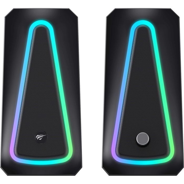 Акустическая система Havit HV-SK208 PRO USB RGB Black (6939119052256) изображение 2