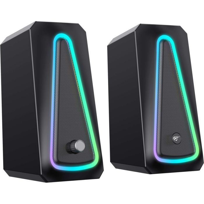 Акустическая система Havit HV-SK208 PRO USB RGB Black (6939119052256) изображение 4