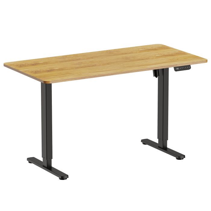 Комп'ютерний стіл OfficePro ODE1470LW 1400 х 700 мм Light Wood/Black (ODE1470LW)