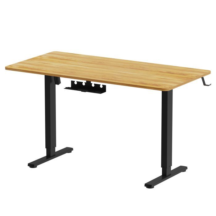 Комп'ютерний стіл OfficePro ODE1470LW 1400 х 700 мм Light Wood/Black (ODE1470LW) зображення 2