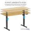 Комп'ютерний стіл OfficePro ODE1470LW 1400 х 700 мм Light Wood/Black (ODE1470LW) зображення 4