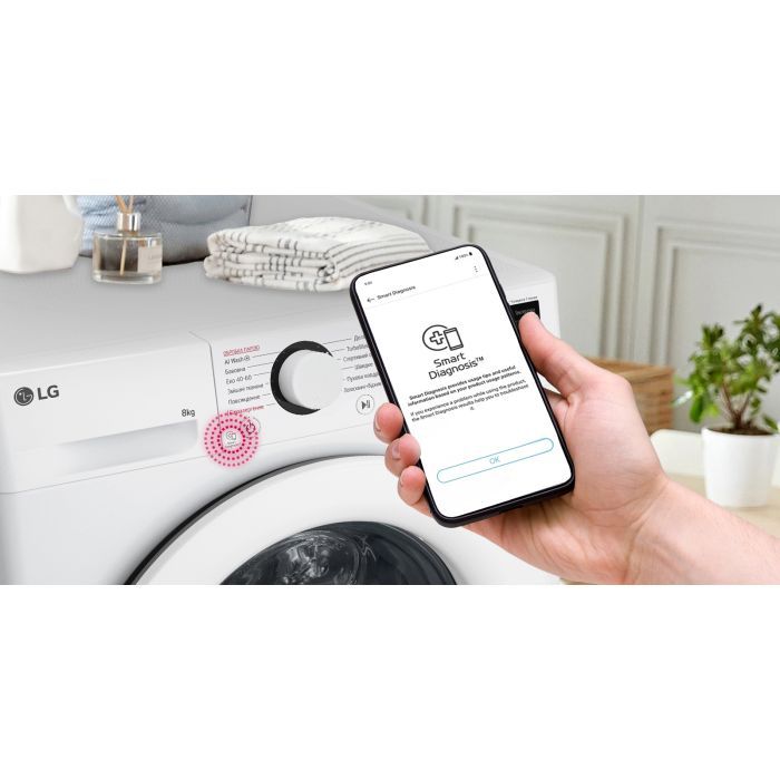 Стиральная машина LG F2Y5PS3W изображение 4