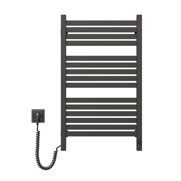 Сушарка для рушників Navin Авангард Х, 800х480, Wi-Fi, чорний муар, лівобічна (12-272155-4880) зображення 5