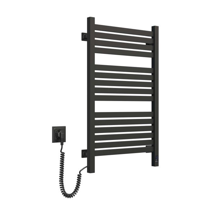 Сушарка для рушників Navin Авангард Х, 800х480, Wi-Fi, чорний муар, лівобічна (12-272155-4880) зображення 6