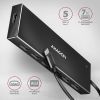 Концентратор AXAGON USB-C to 7xUSB 3.0 black (HUE-F7C) изображение 2