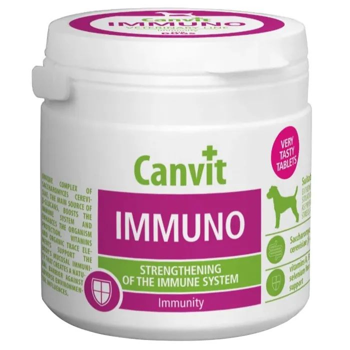 Витамины для собак Canvit Immuno 100 г (8595602507337)
