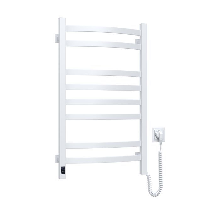 Полотенцесушитель Navin Avalon, 800х480 , таймер-регулятор, сталь, білий, праве підключення (12-103053-4880) изображение 5