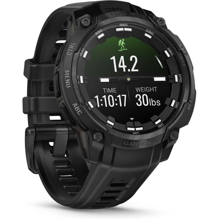 Смарт-часы Garmin Instinct Crossover AMOLED, Tactical, Black/Black, GPS смарт-годинник (010-03398-02) изображение 3