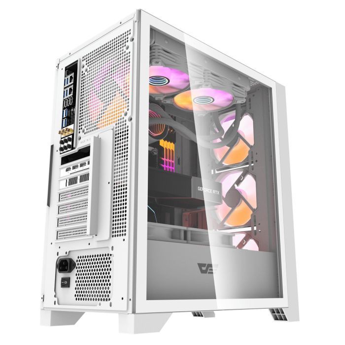 Корпус для ПК DARKFLASH DRX70 GLASS WHITE изображение 11