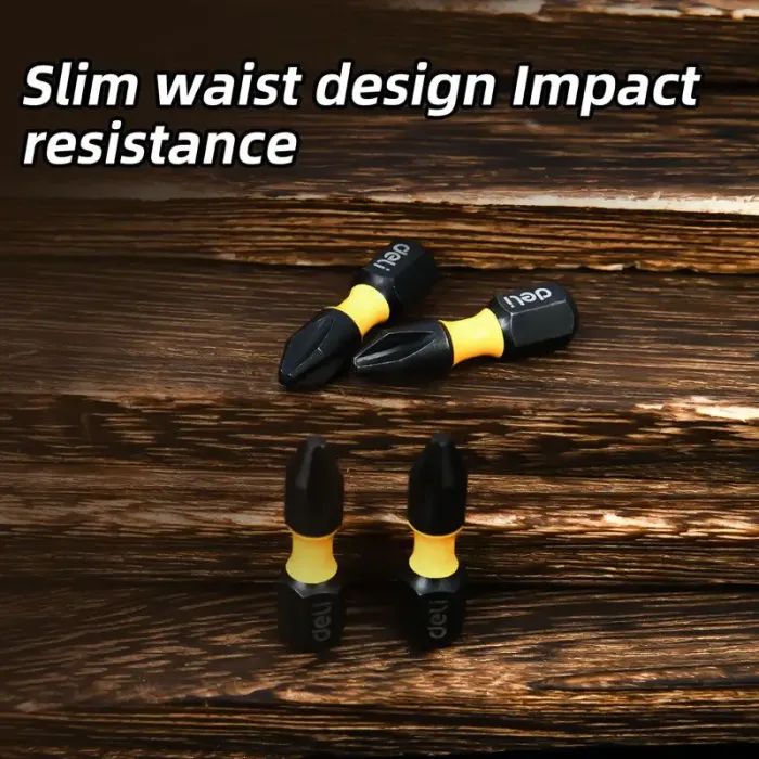 Набор бит Deli PH2 x 25 мм, 2 шт (EDL251002Z) изображение 5