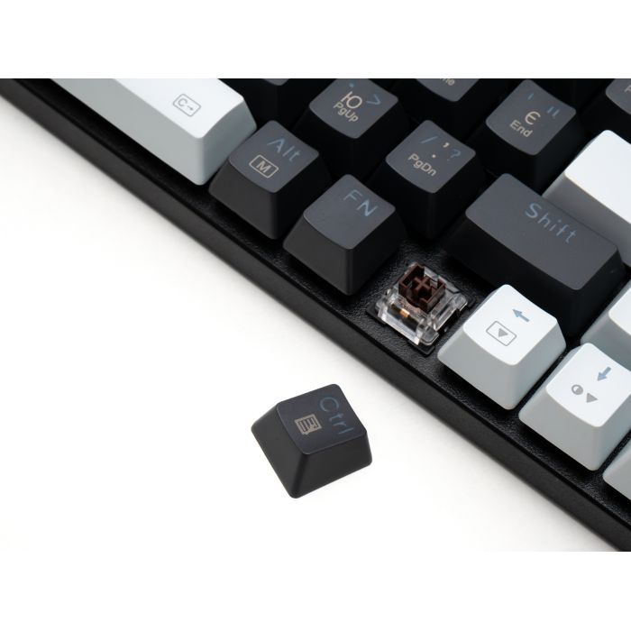 Клавіатура Thunderobot K78B RGB Brown Switch USB UA Black (6932066308681) зображення 8