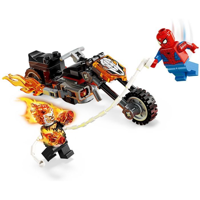 Конструктор LEGO Super Heroes Людина-павук vs. Примарний вершник на мотоциклі (76335) зображення 3