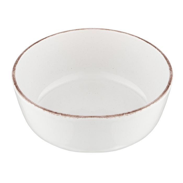 Салатник Ardesto Lazio 700мл, 16см, кераміка, сірий темний (AR1616DG) зображення 2